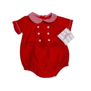 NWT James & Lottie 9M Weller Bubble in Red Cord